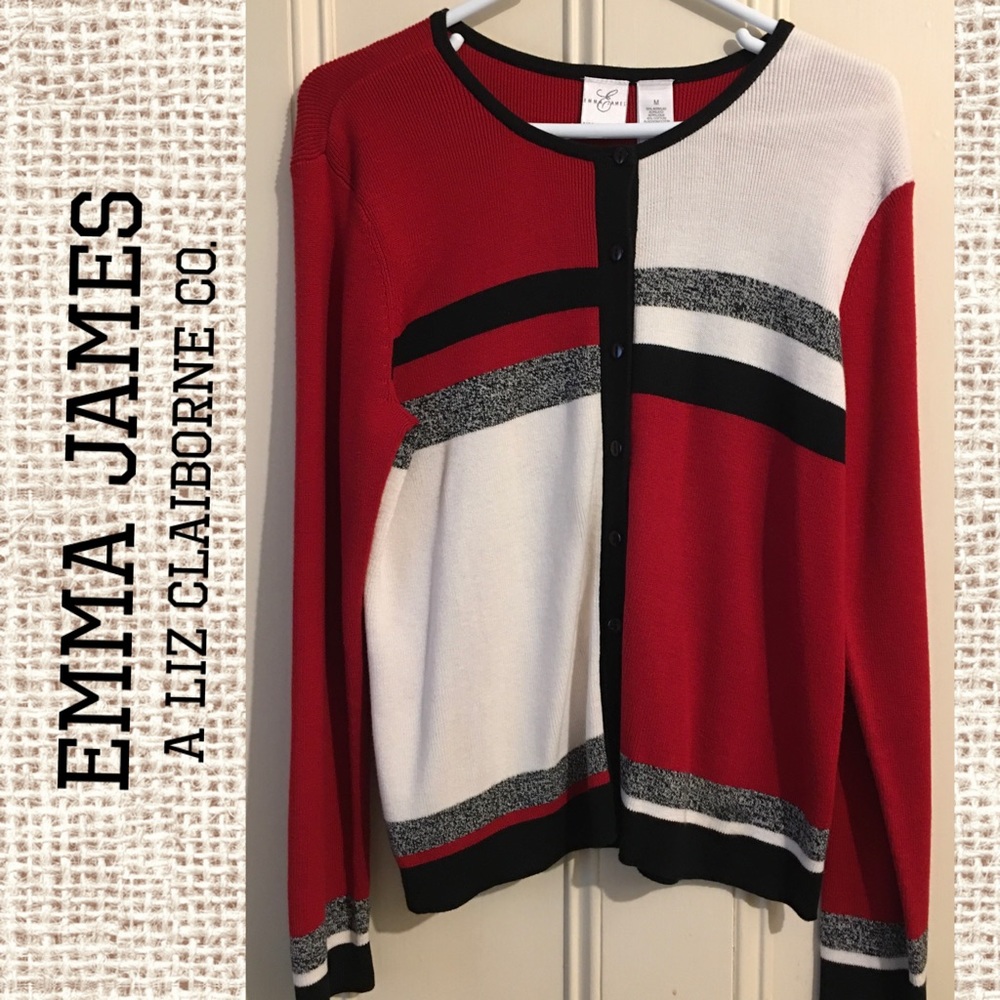 Emma James Button Down Sweater